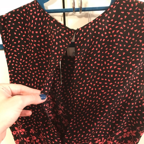 Reformed Pink & Black Floral Print Dress - Picture 13 of 13